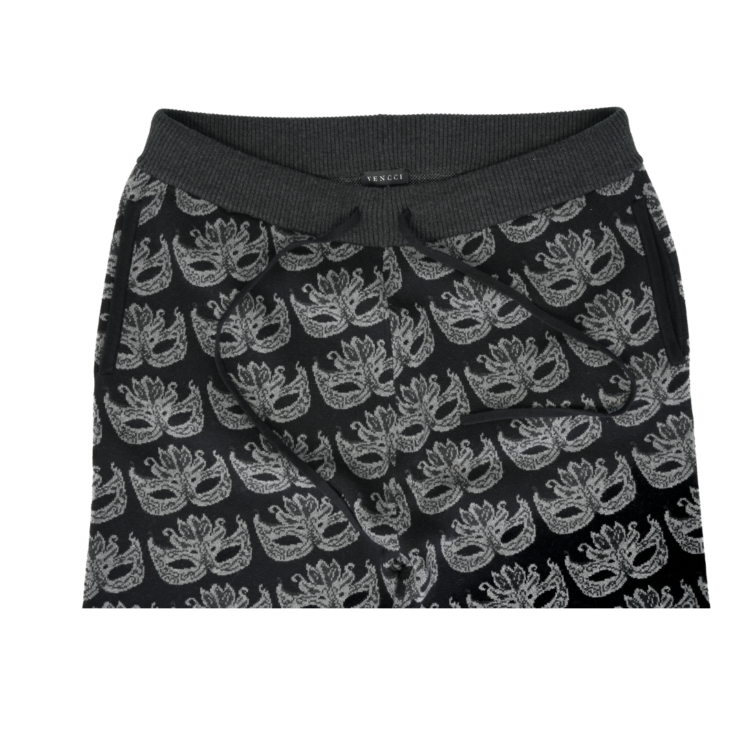 VENCCI CARNIVAL MASKS SHORT