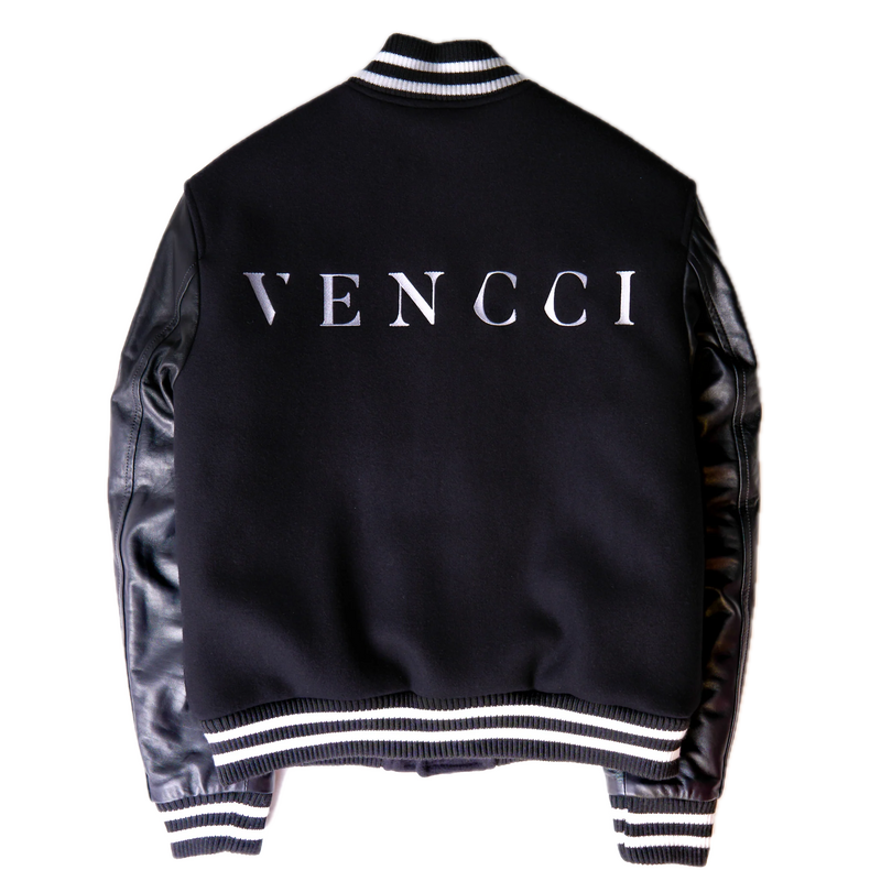 VENCCI MOVE College Jacket in Italian Wool