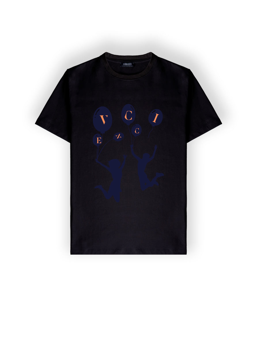 The Jump — Orange Embroidery Tee