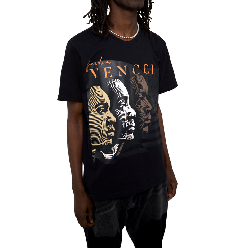 VENCCI FREEDOM COMBED COTTON TEE