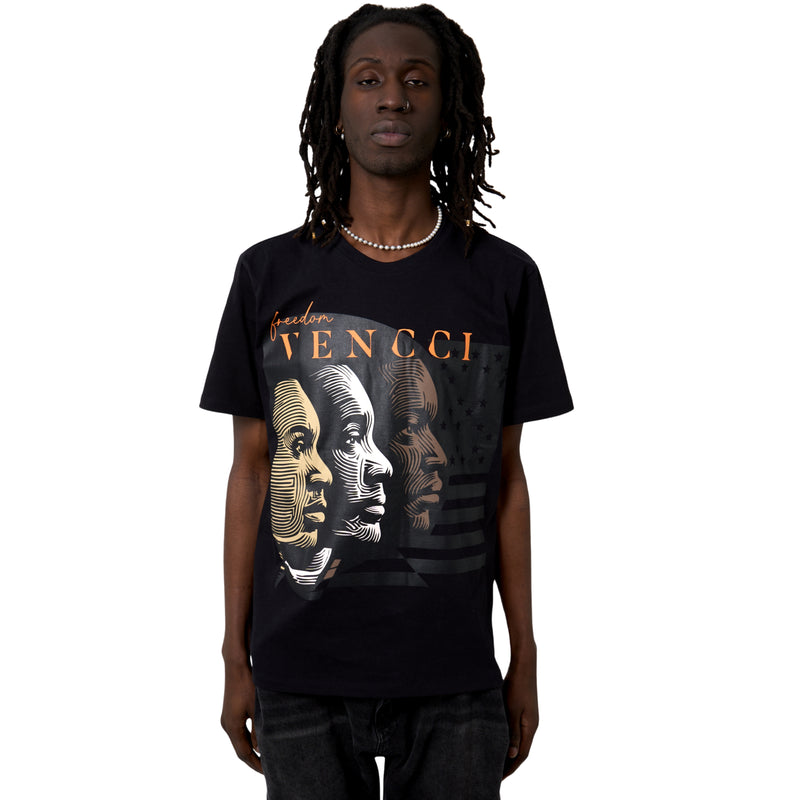 VENCCI FREEDOM COMBED COTTON TEE