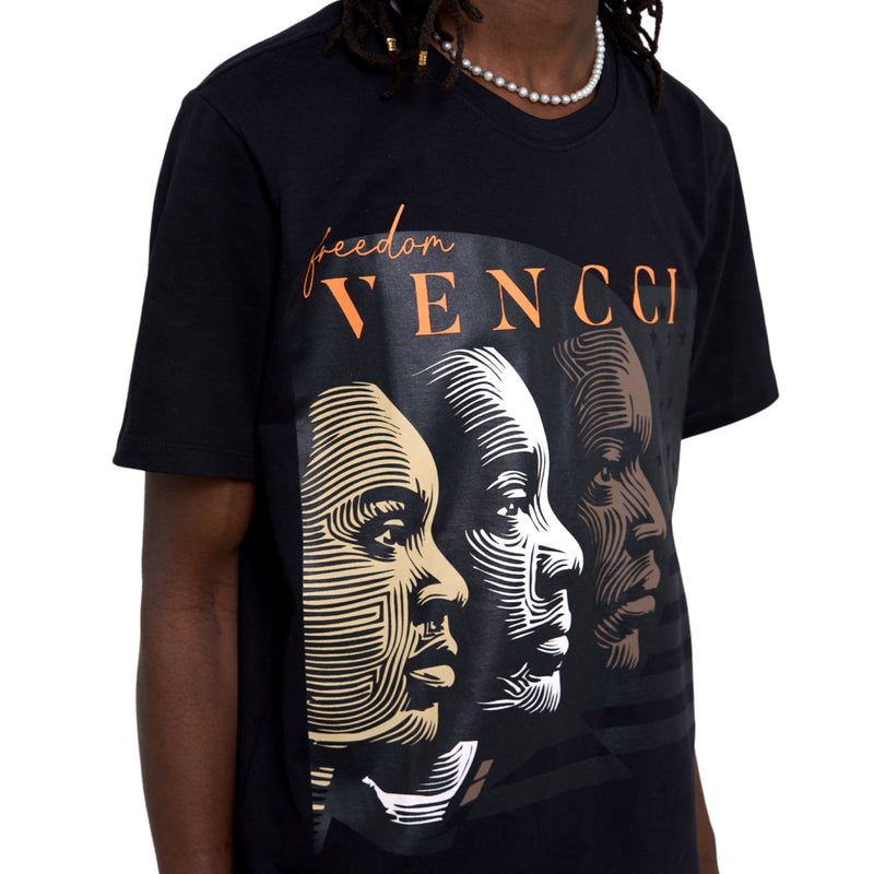 VENCCI FREEDOM COMBED COTTON TEE